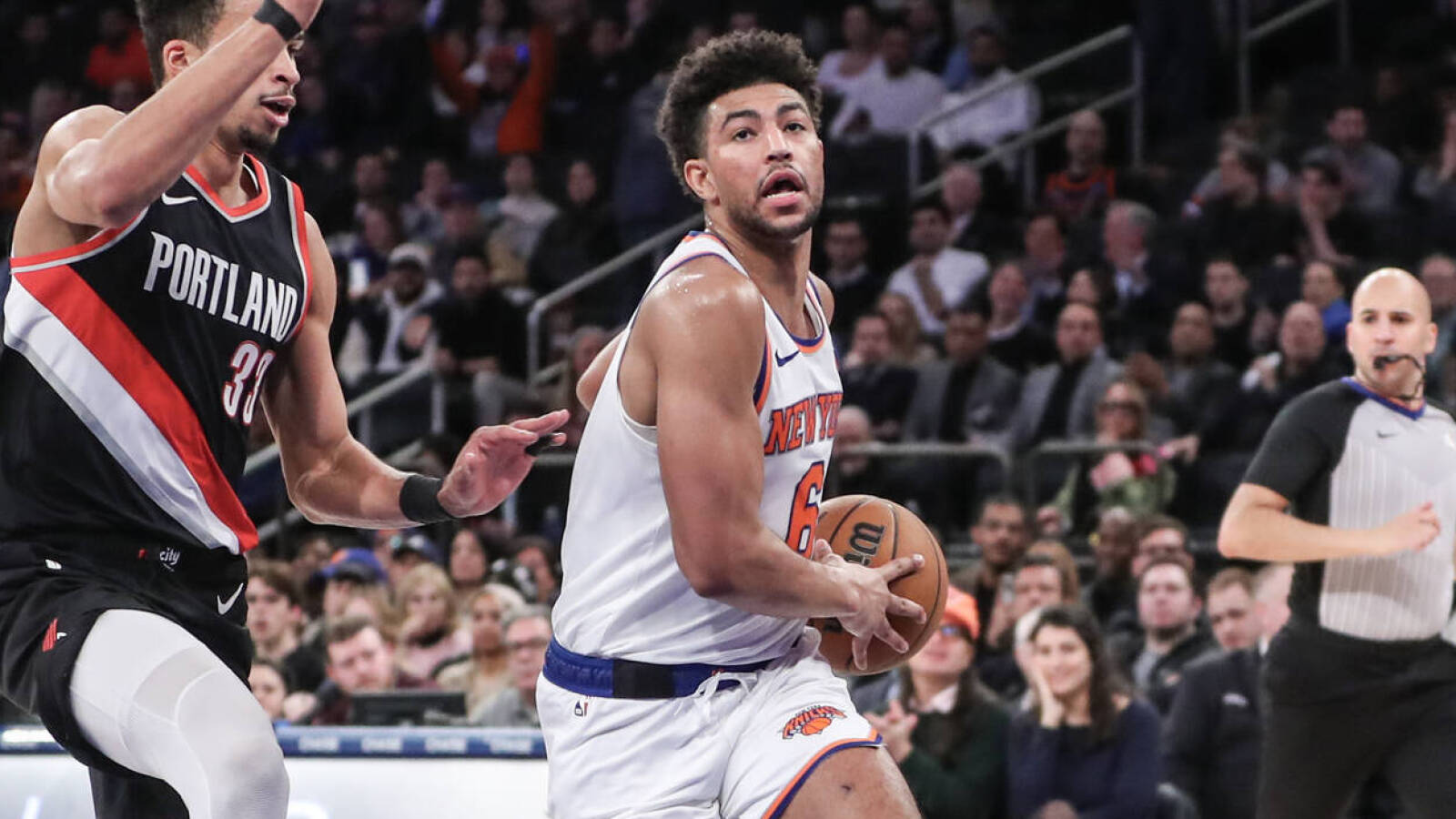 Report: Knicks actively trying to trade one young talent ahead of deadline