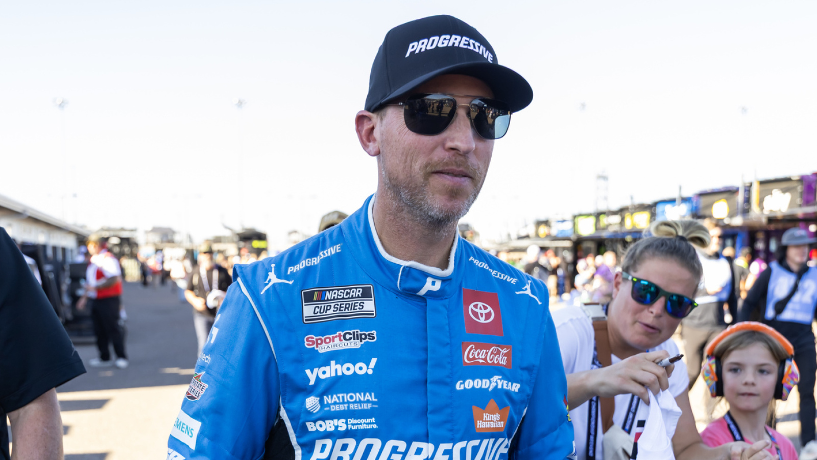 Denny Hamlin calls out ESPN writer for 'propaganda piece' ahead of NASCAR antitrust trial
