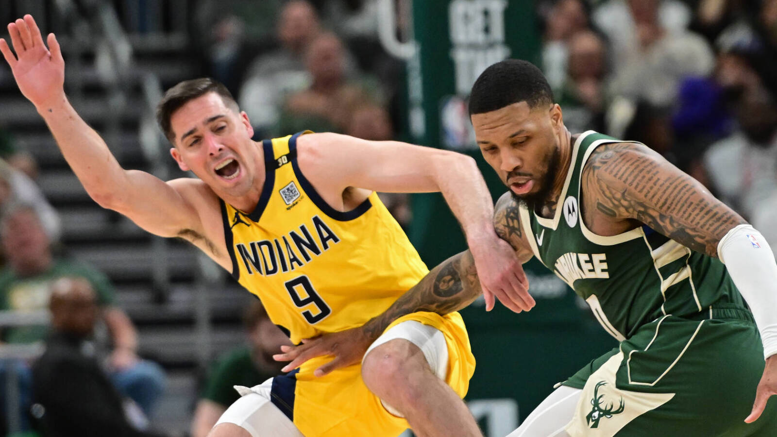 Pacers in trouble after falling to Giannis Antetokounmpo-less Bucks in Game 1