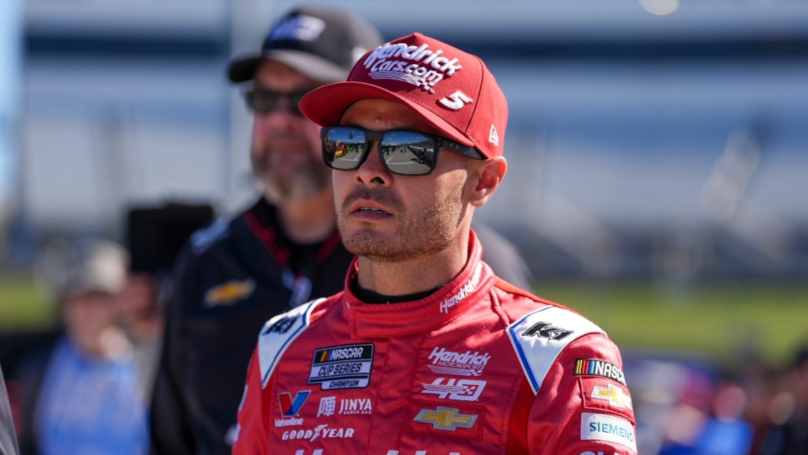 NASCAR levies penalties against Kyle Larson, car chief at Talladega