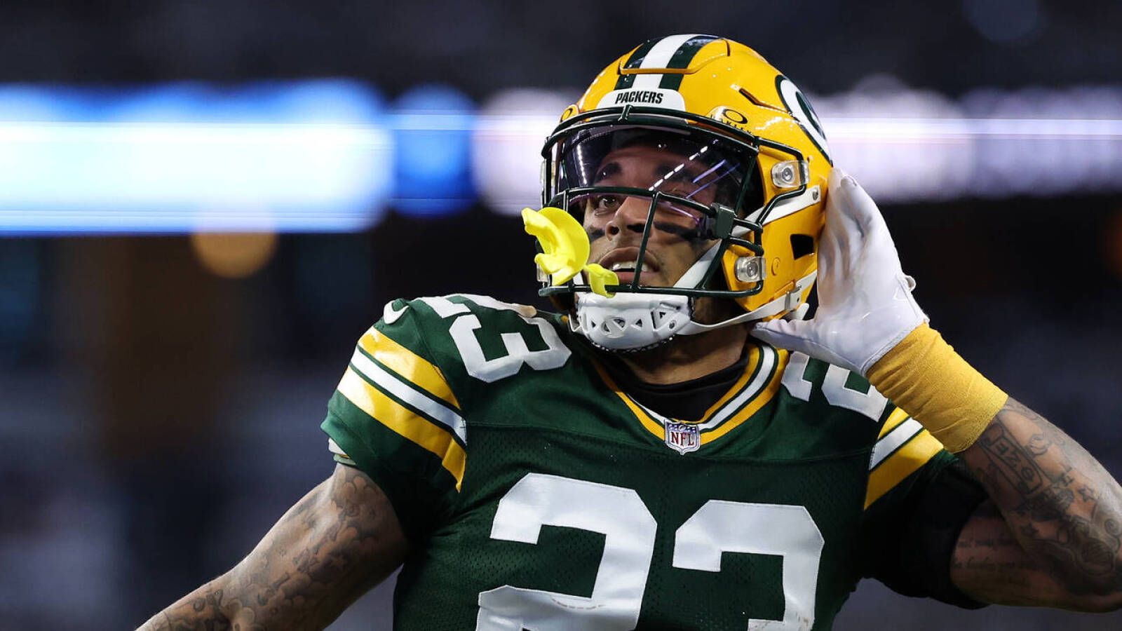 Did Jaire Alexander get away with hold on INT vs. Cowboys?