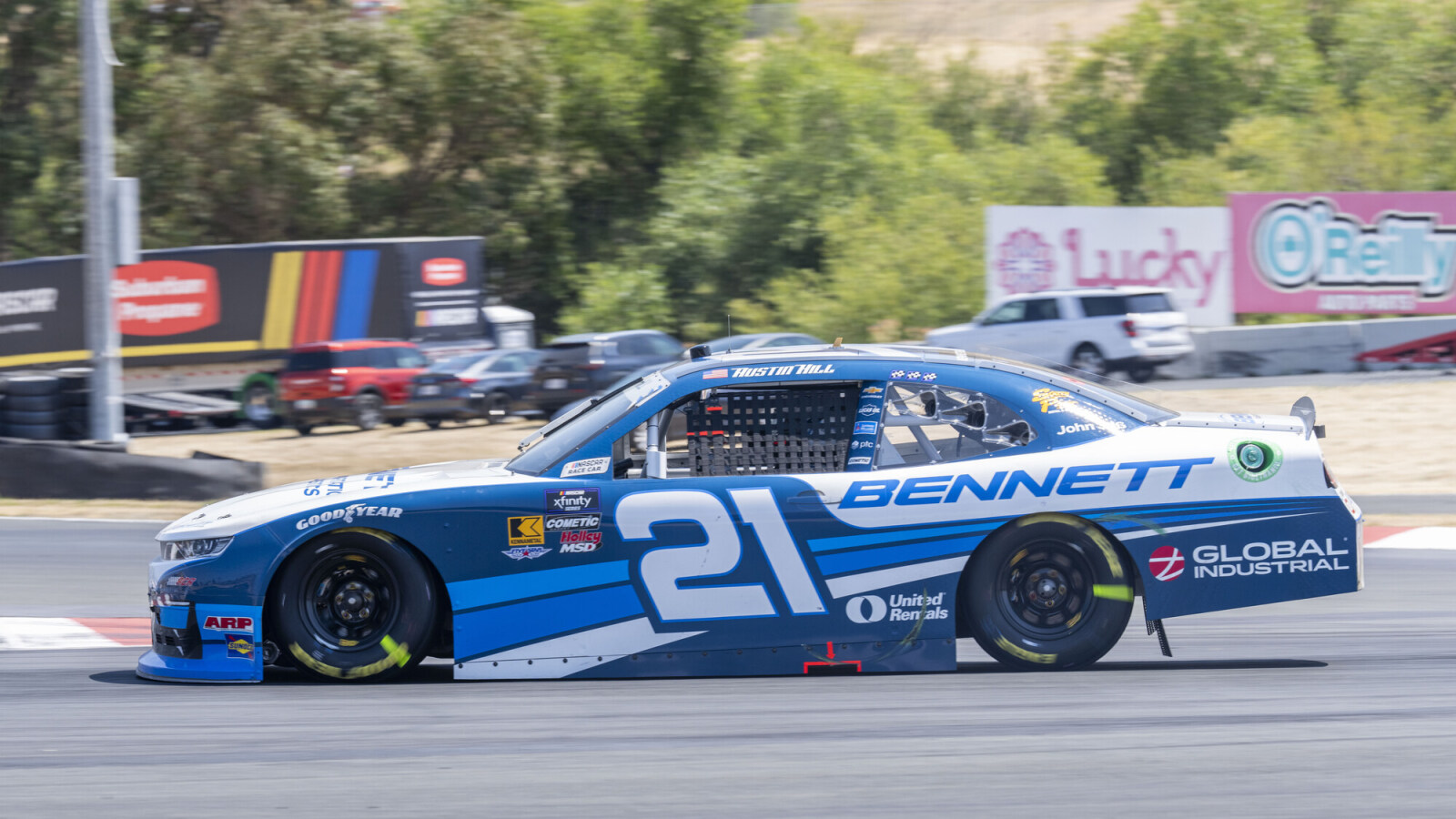 NASCAR VP Elton Sawyer explains decision to suspend Austin Hill