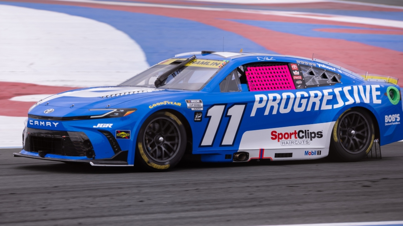 Denny Hamlin gives surprising reaction to final lap wreck with Ross Chastain at Charlotte