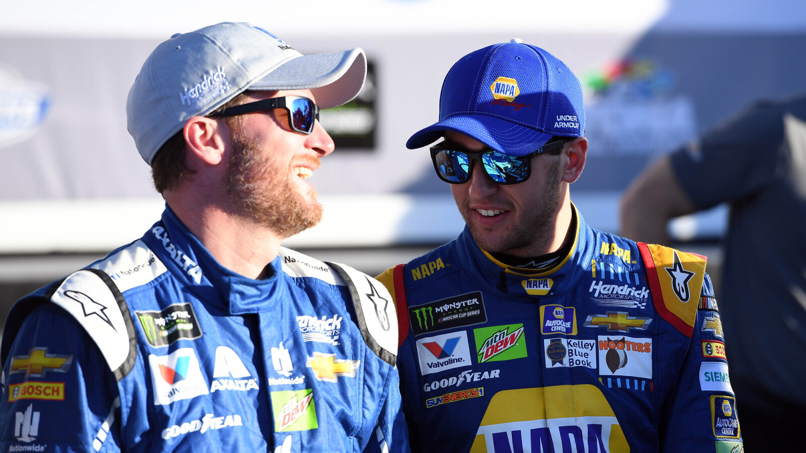 Dale Earnhardt Jr., Chase Elliott join Eric Church and John Fogerty for reimagined ‘Up Around the Bend’ NASCAR on Prime anthem