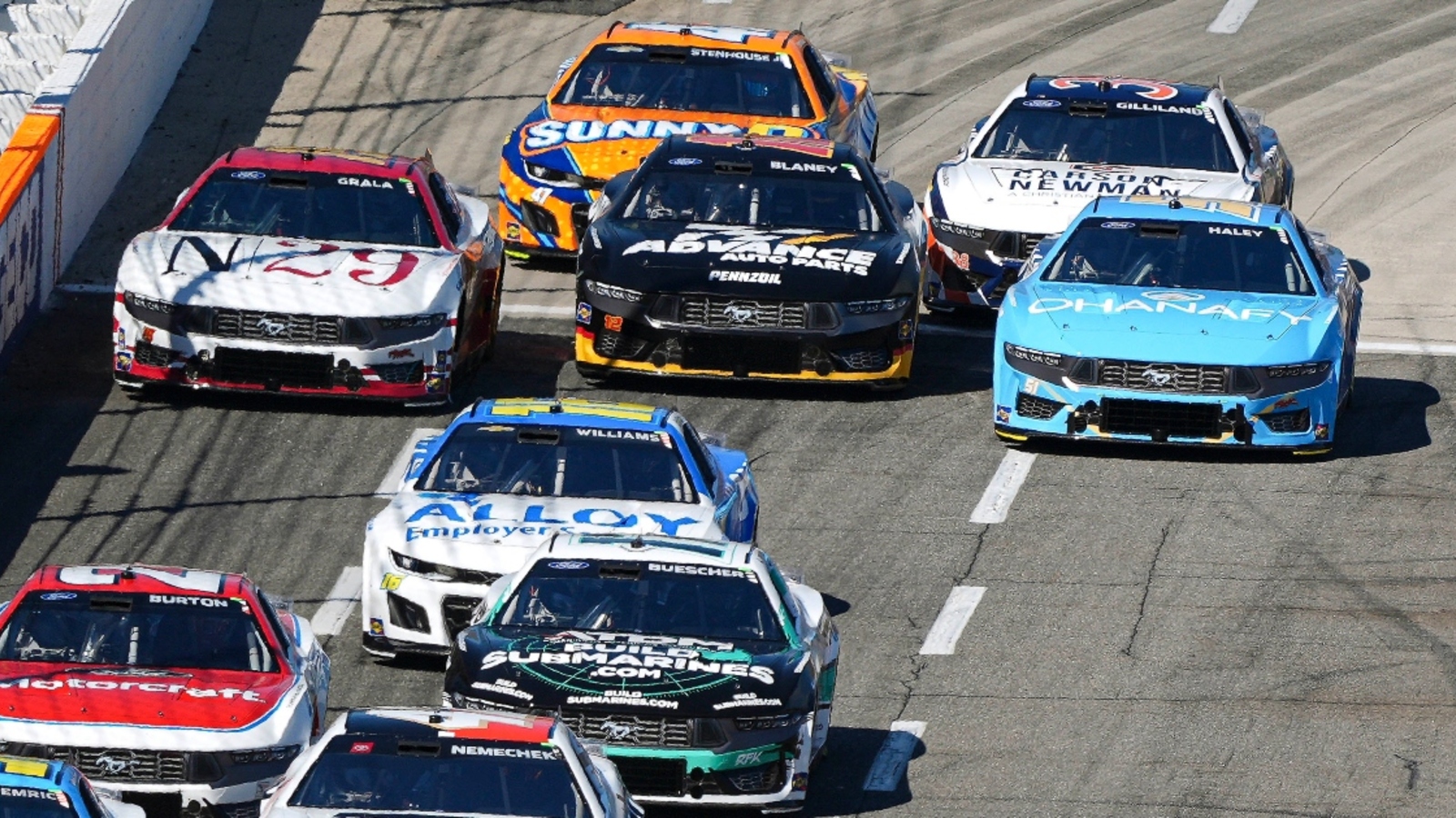 Video shows last-lap incident involving Carson Hocevar, Austin Cindric and Kaz Grala