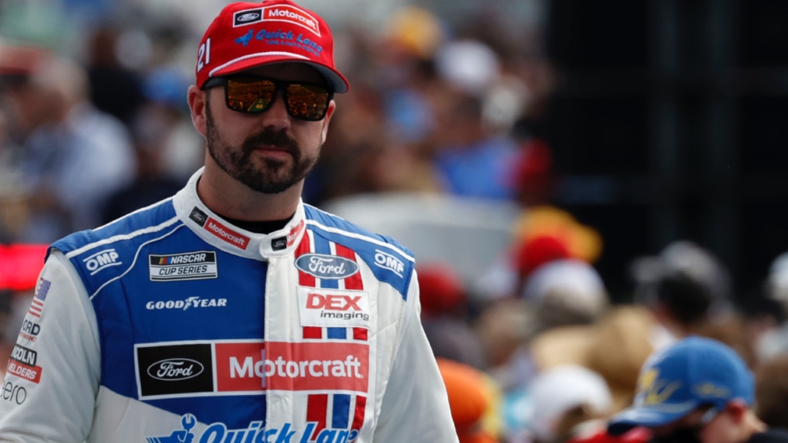 Josh Berry pulls up a seat, reacts to Ricky Stenhouse Jr., Carson Hocevar confrontation