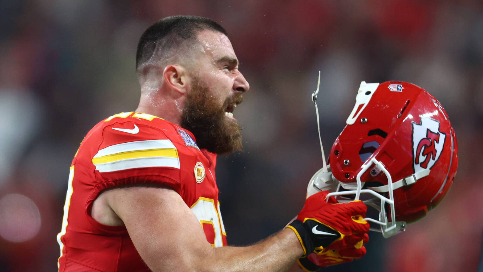 Travis Kelce raves about the Chiefs' first-round pick