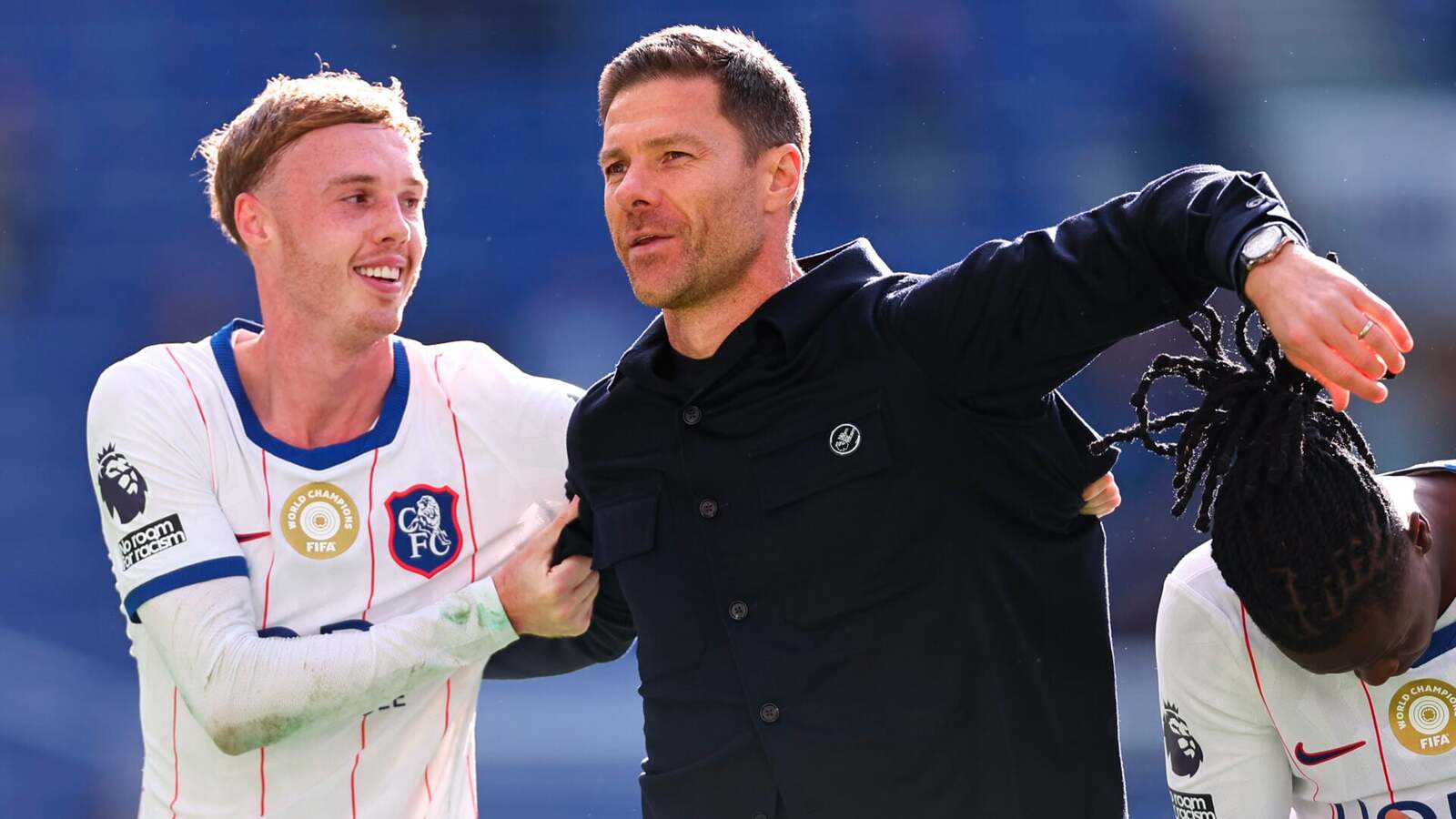 Cole Palmer and Xabi Alonso moment after Everton win shows why Chelsea boss will succeed