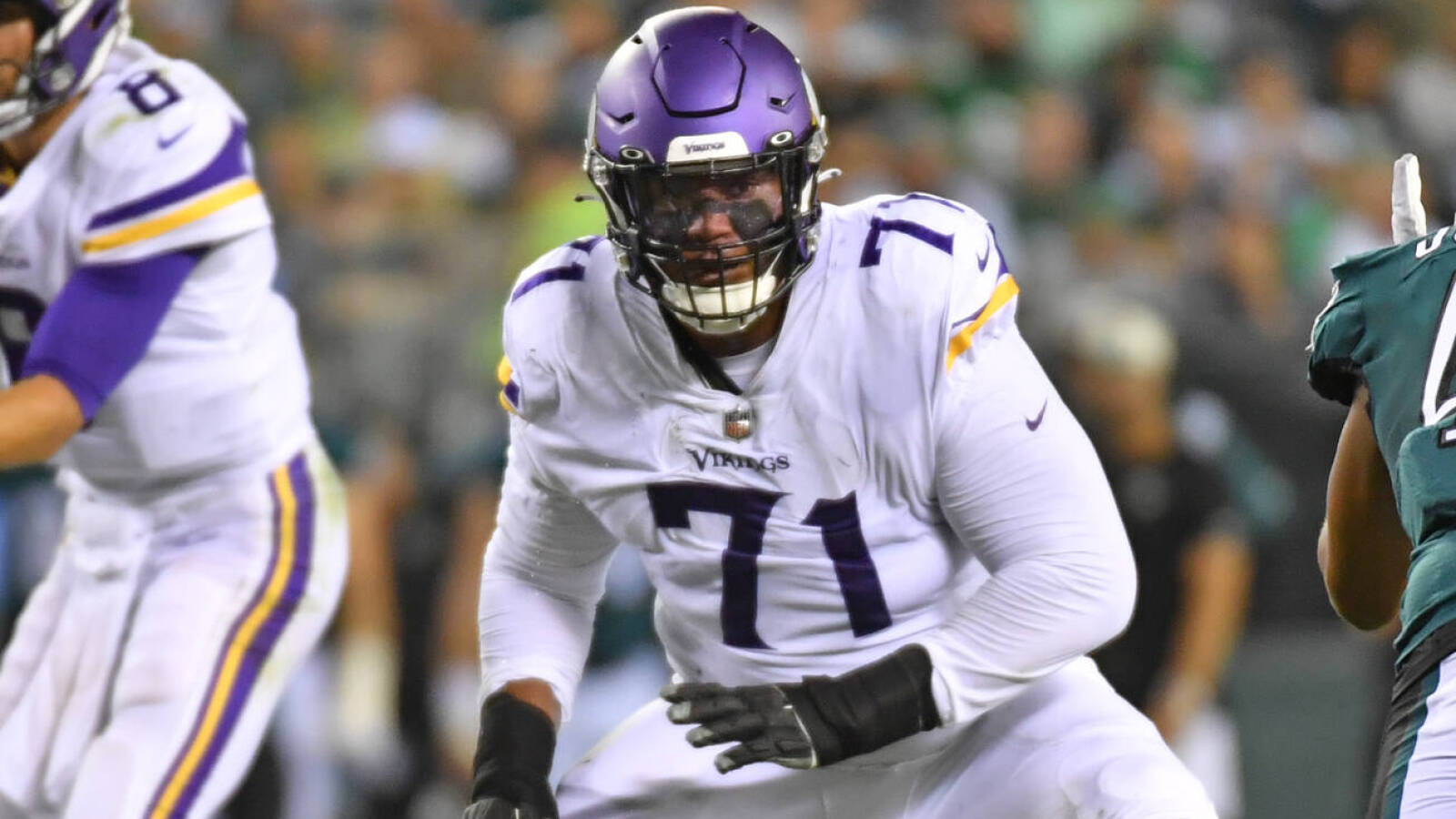 Vikings pick up standout left tackle's fifth-year option