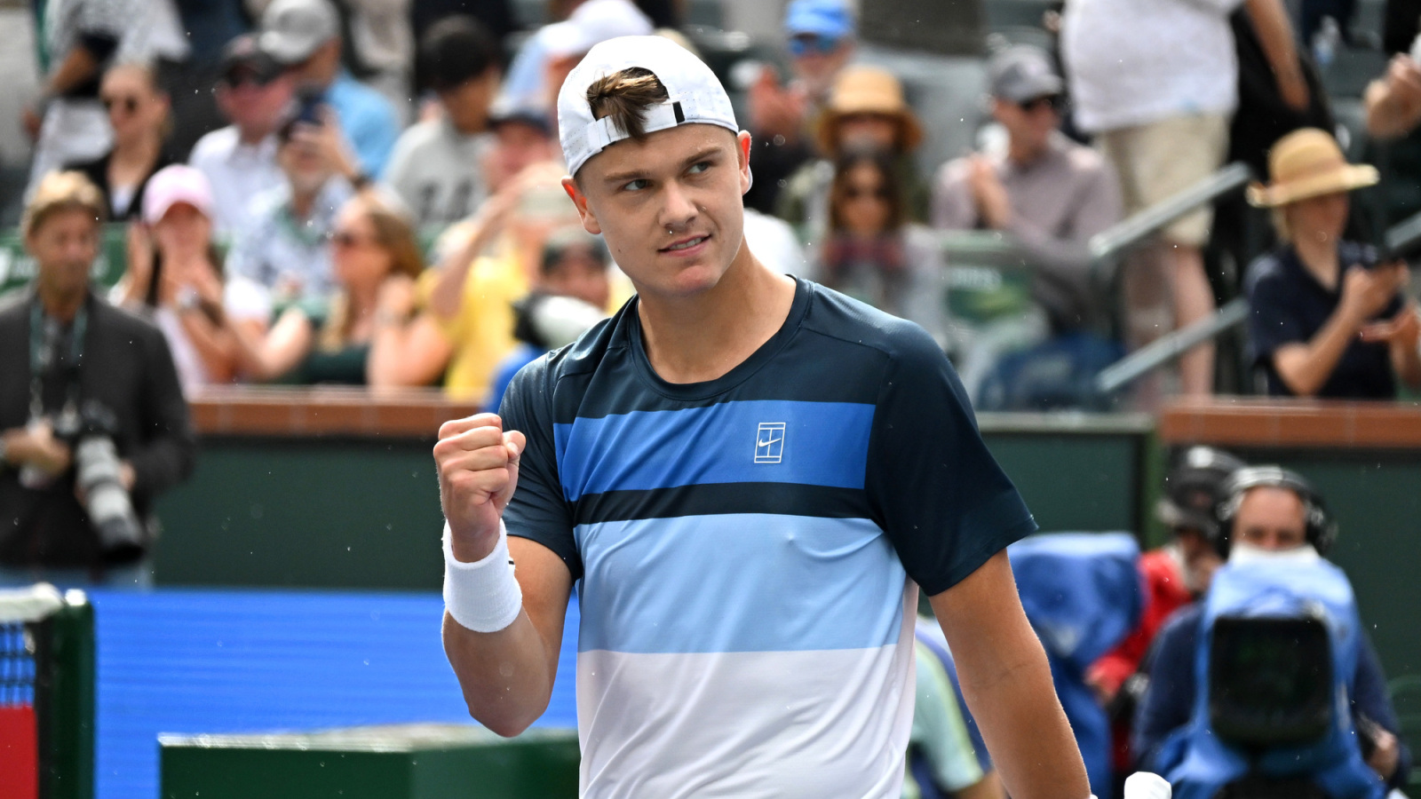Holger Rune ‘disappointed’ after failing to look like Roger Federer while hitting ‘shot of the tournament’ against Stefanos Tsitsipas at Indian Wells