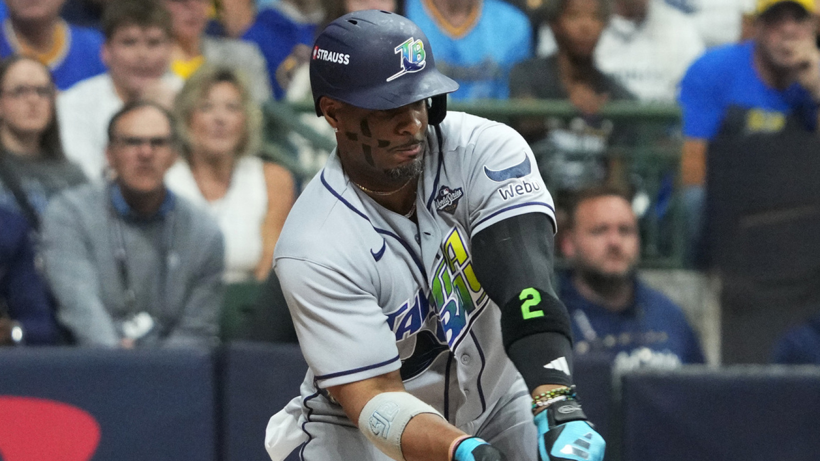 Rays may have been on wrong side of controversial call to end Game 2 of World Series