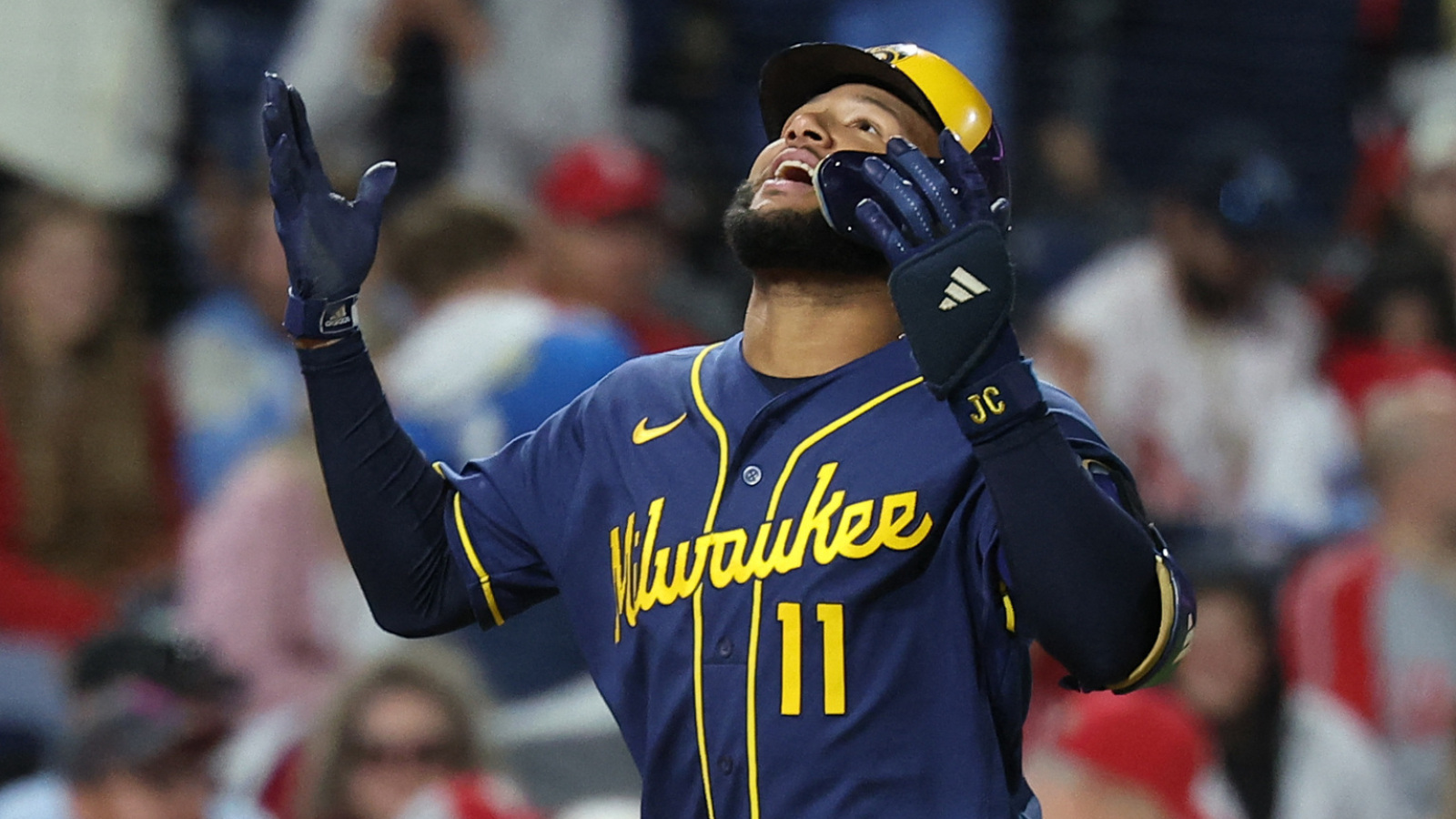 Brewers' Jackson Chourio sets franchise record vs. Padres