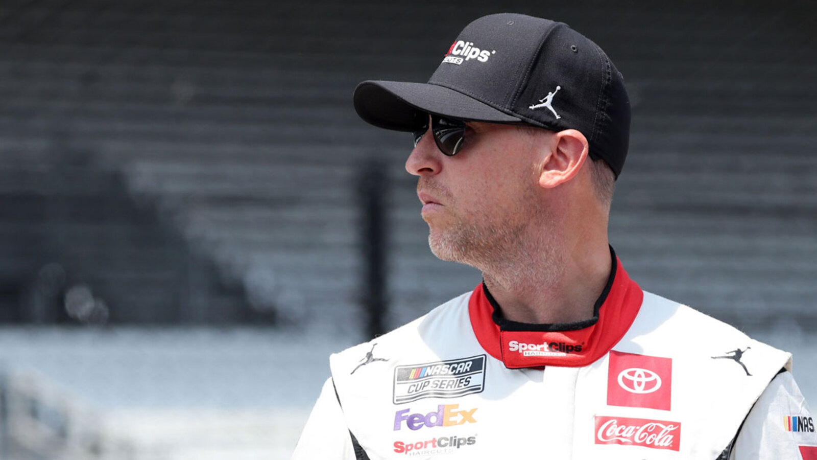 Denny Hamlin: Corey LaJoie was ‘just trying to make something happen’ before flipping at Michigan