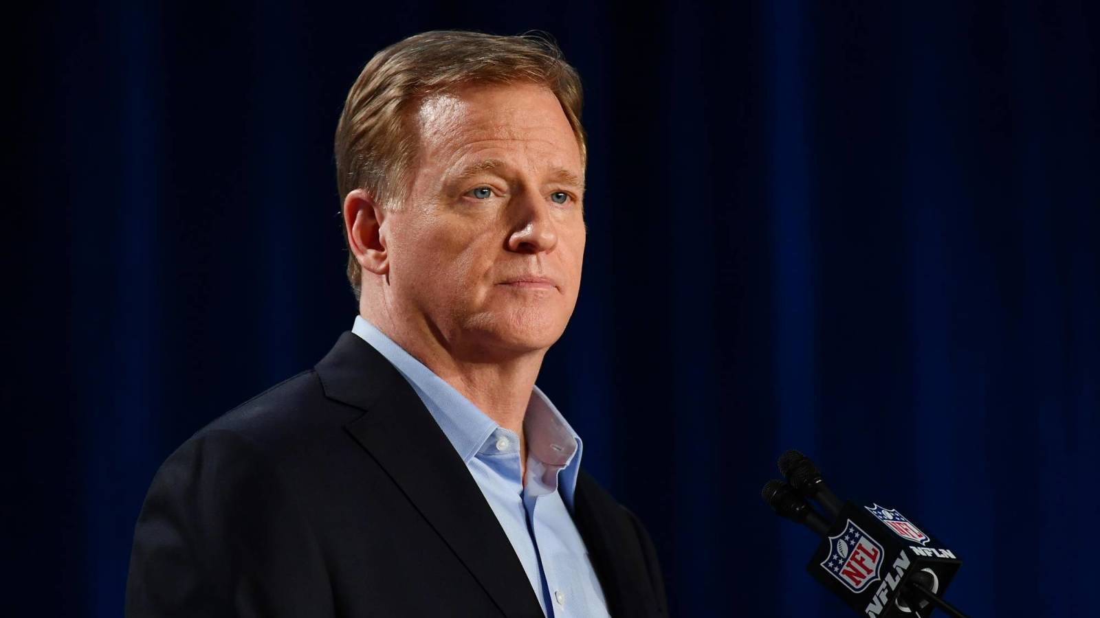 Roger Goodell Shows Off 2020 Nfl Draft Setup In Man Cave