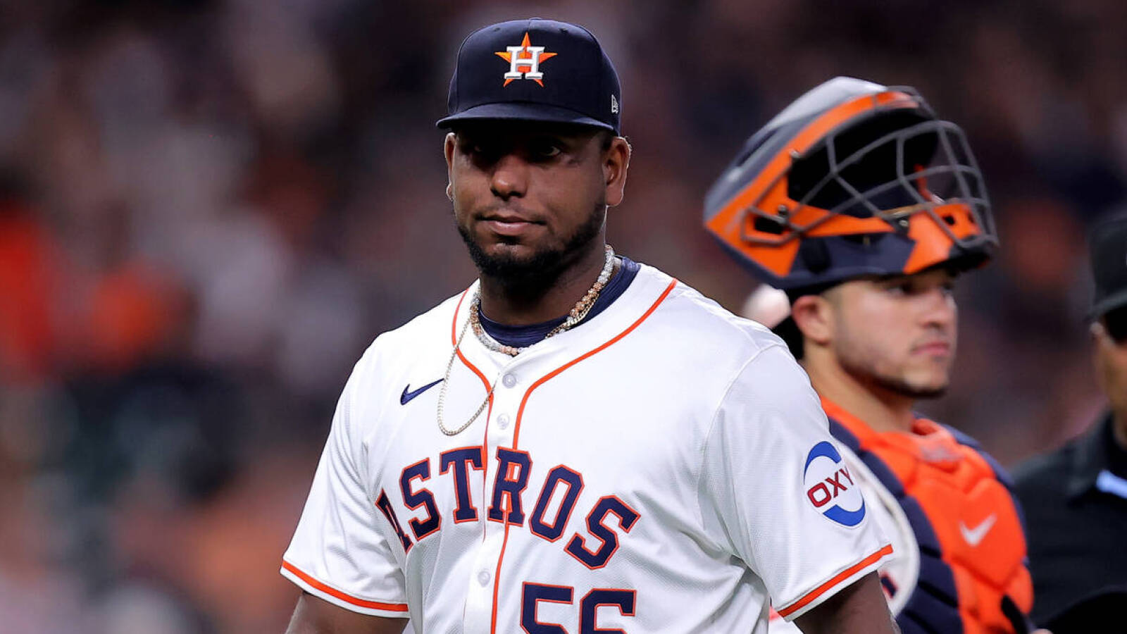 Watch: Astros pitcher ejected after foreign substance check
