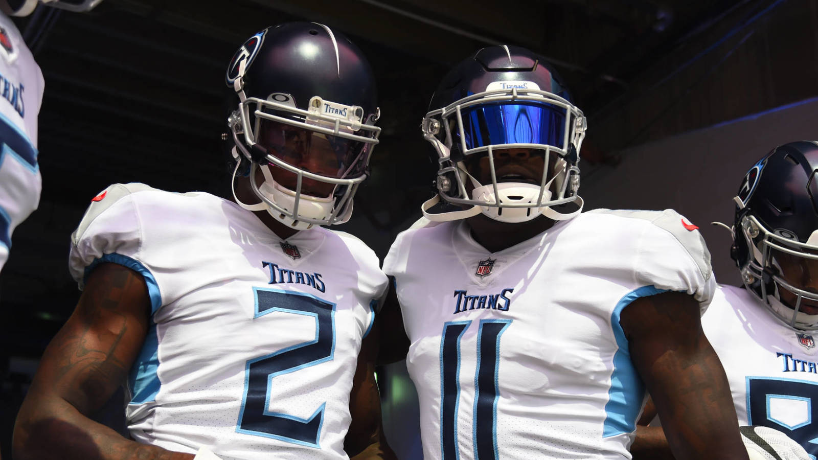 Titans A J Brown Julio Jones On Track To Play Vs Chiefs Yardbarker
