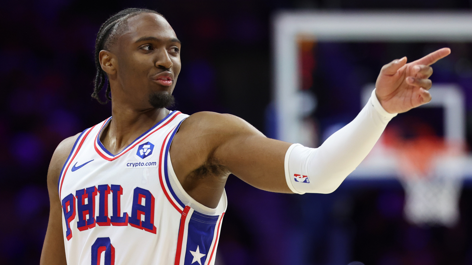 How 76ers' Tyrese Maxey is 'leading the charge' in team's pursuit of LeBron James