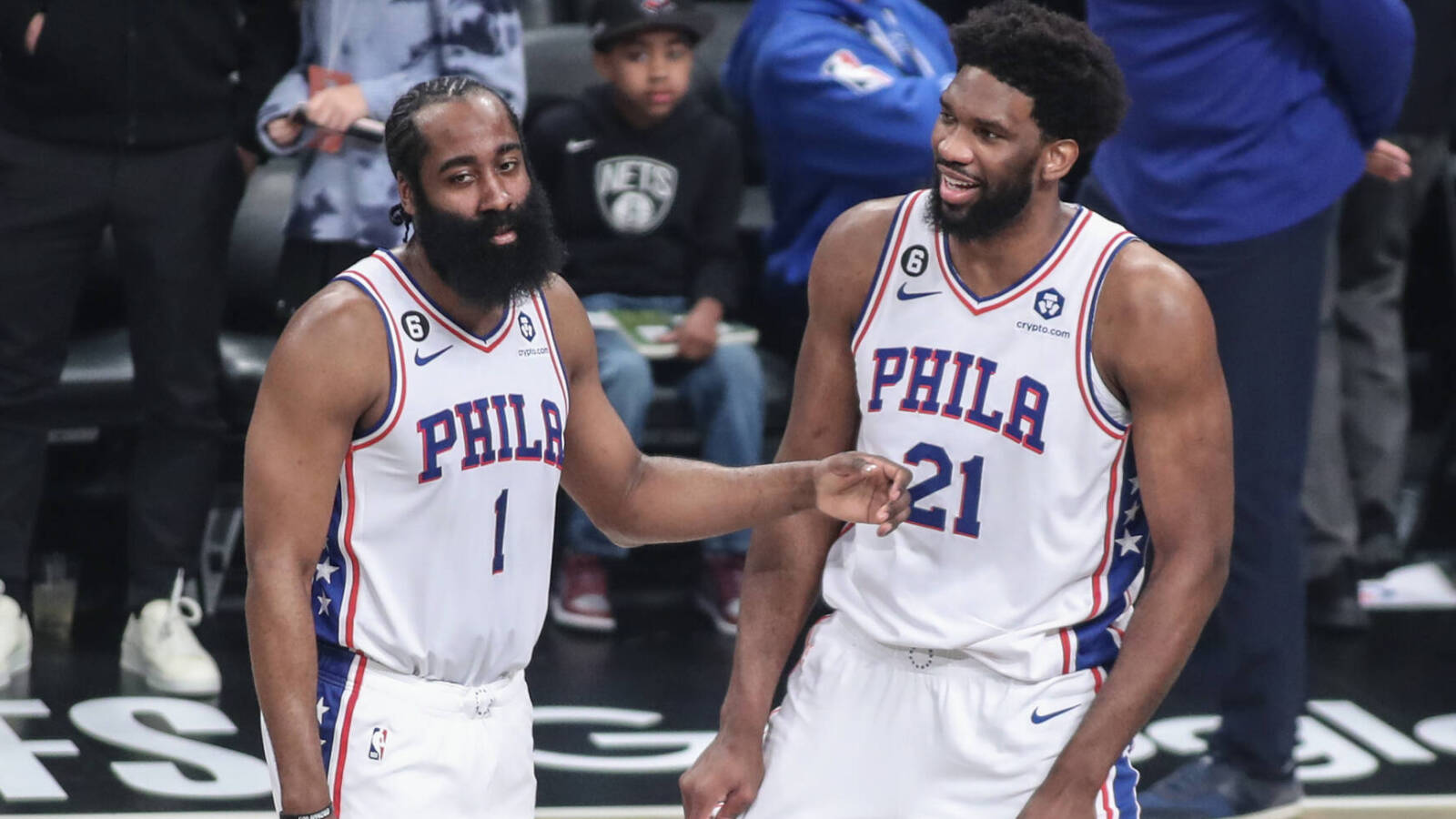 Reigning MVP Joel Embiid addresses James Harden's trade request from Sixers
