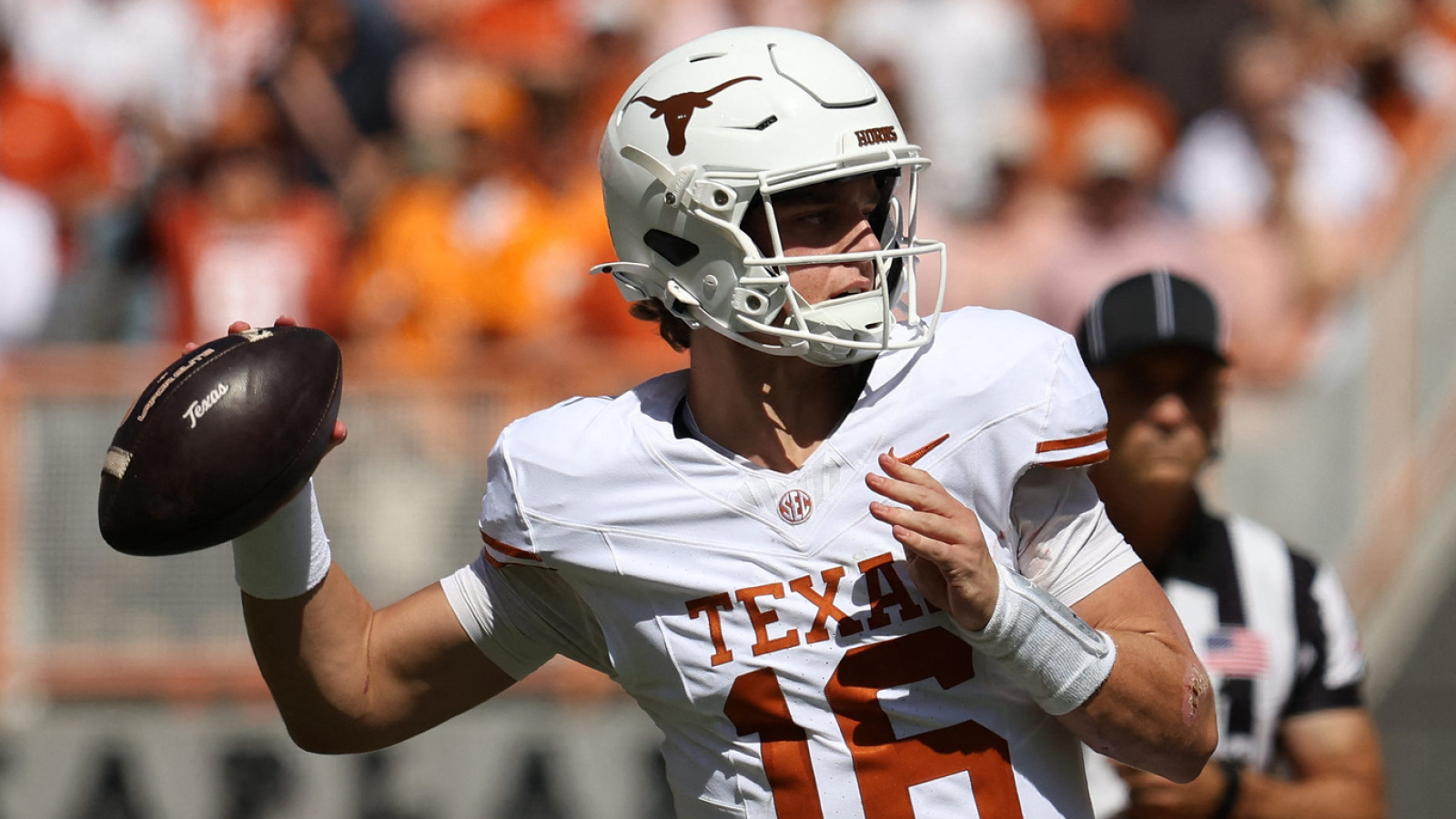 'I have him graded as a Day 2 prospect': NFL Draft gurus discuss Texas QB Arch Manning's stock after collapse vs. Oklahoma