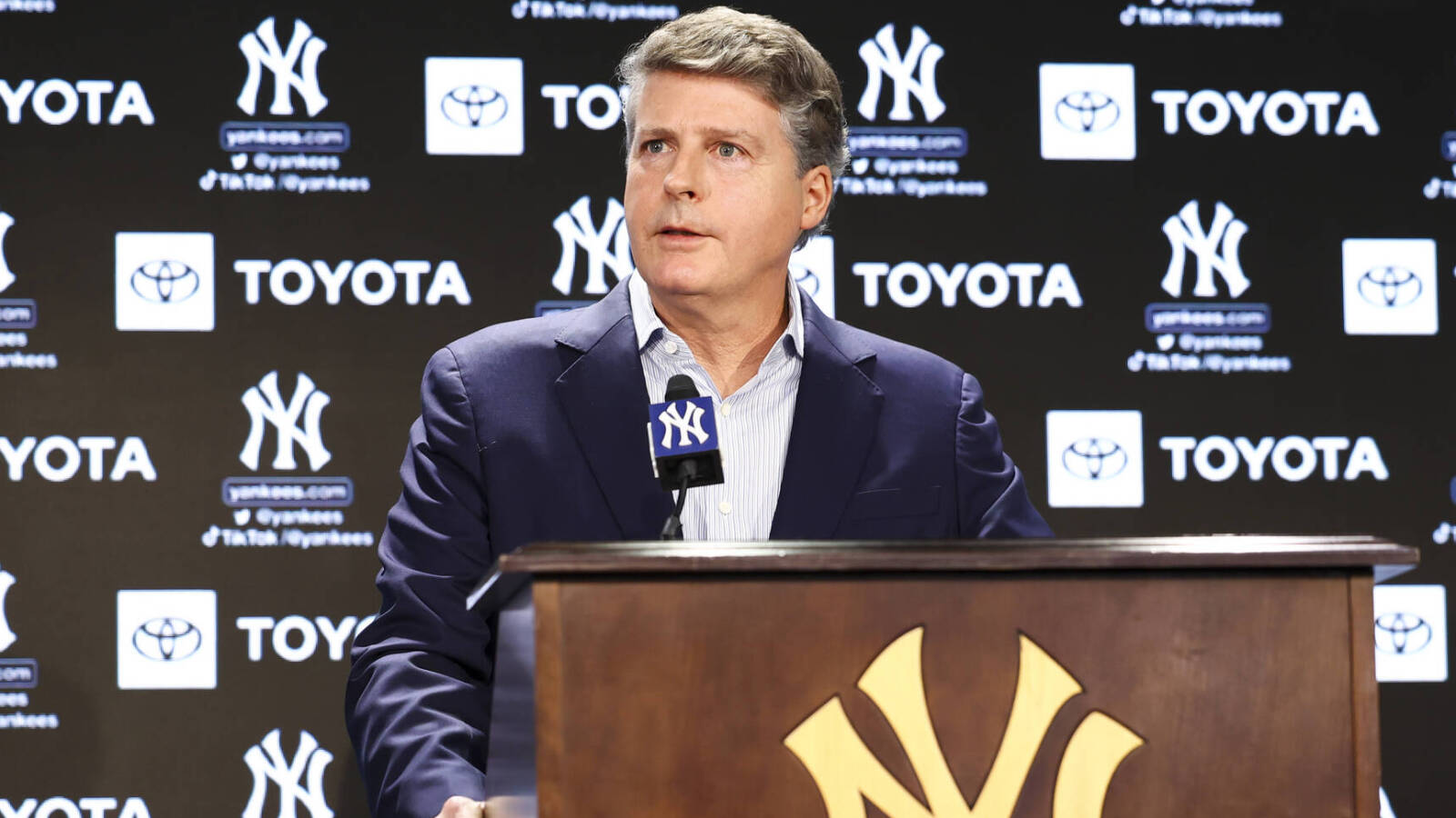 Yankees owner addresses fourth-place season start