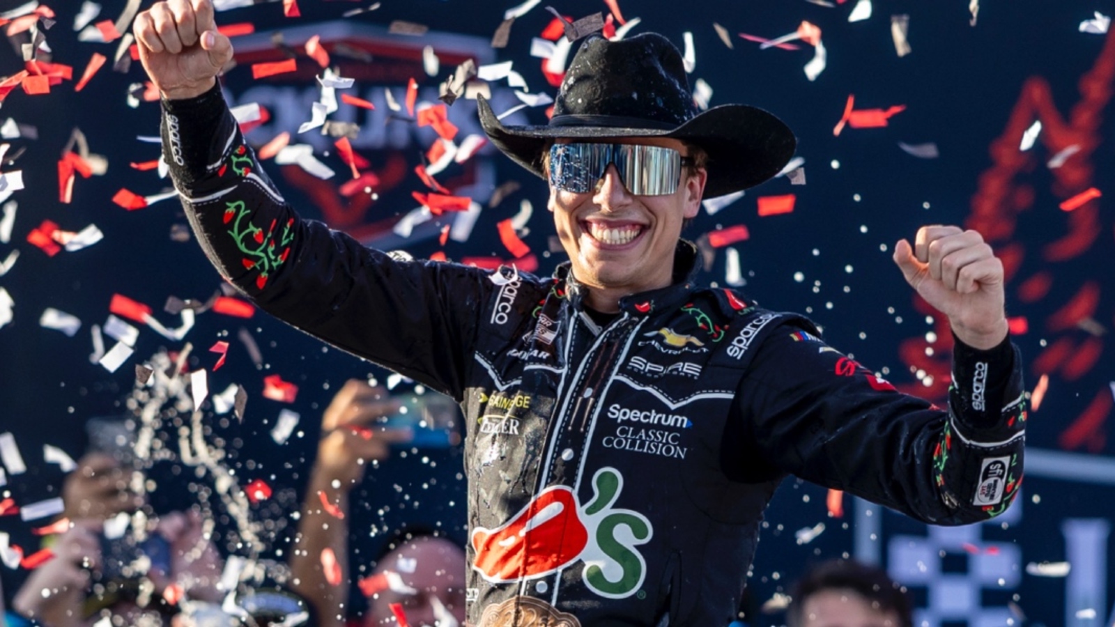 Carson Hocevar reveals how his Talladega win turned into a 1 a.m. Chili’s takeover