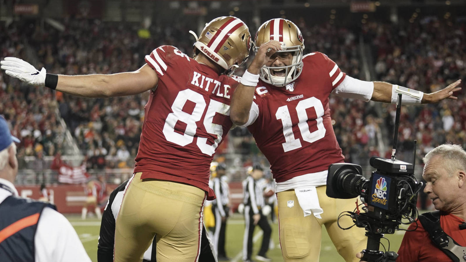 Watch George Kittle Goes Full Beast Mode With 39 Yard Catch On 4th Down As 49ers Beat Saints Yardbarker