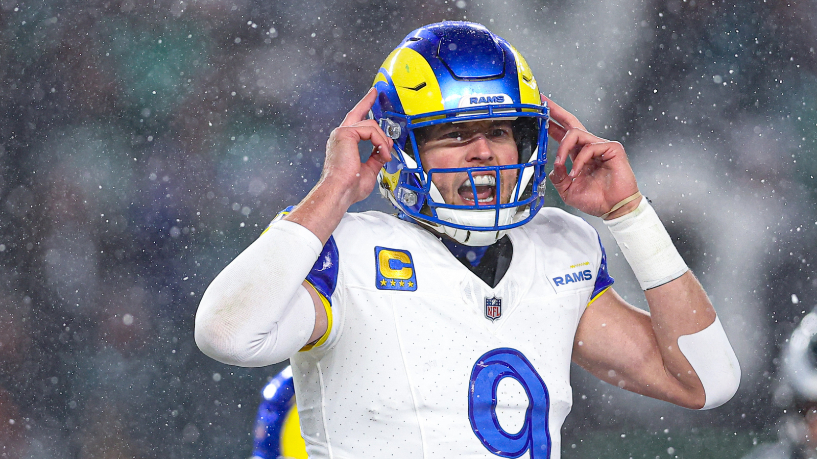 What are the Rams seeking in return in trade for QB Matthew Stafford?
