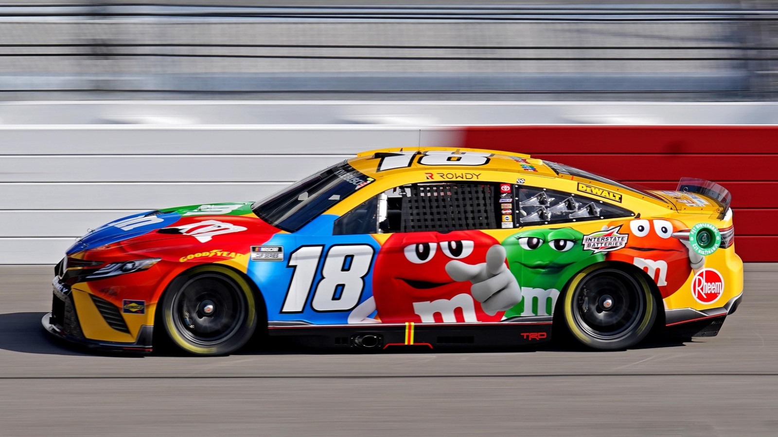 Kyle Busch’s M&M’s paint scheme returns at Bristol as Ty Gibbs honors his legacy
