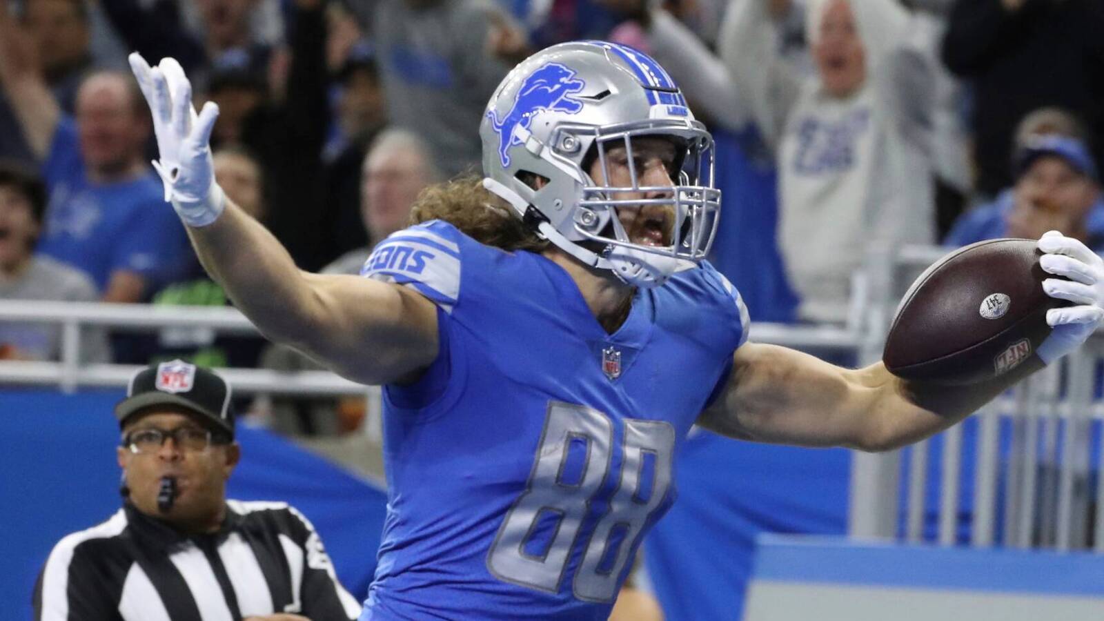 Lions haven't 'fielded any calls' on TE T.J. Hockenson, despite trade whispers