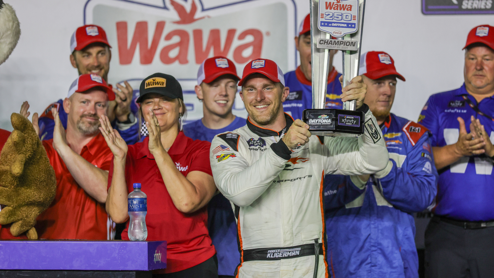 Parker Kligerman wins for Connor Zilisch as ‘big one’ collects Xfinity Series field in overtime