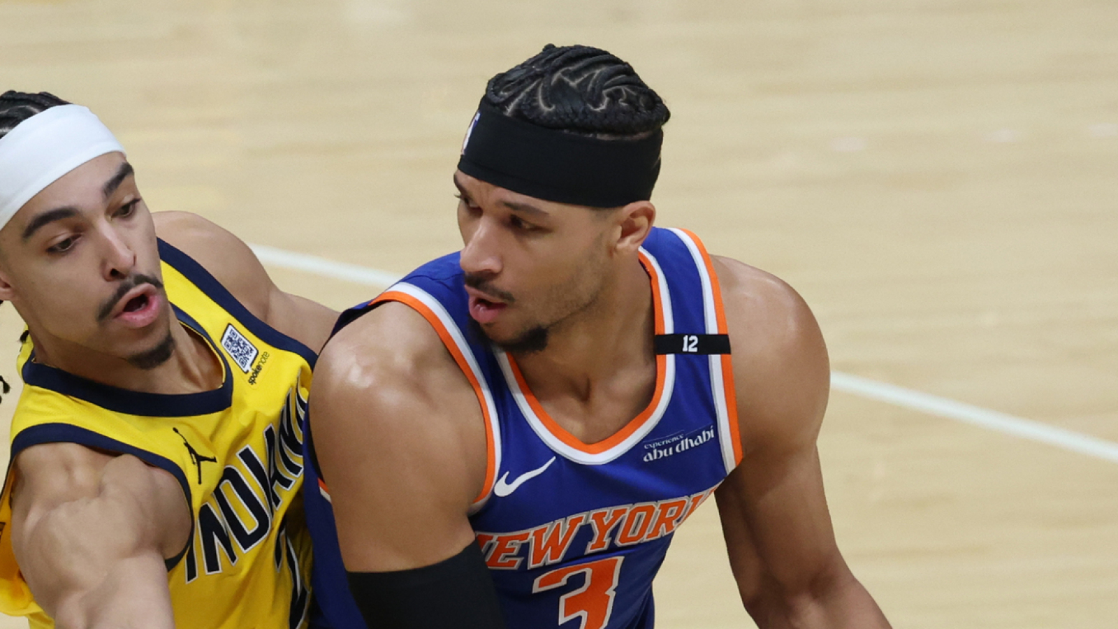 Josh Hart discusses move to bench for Game 3