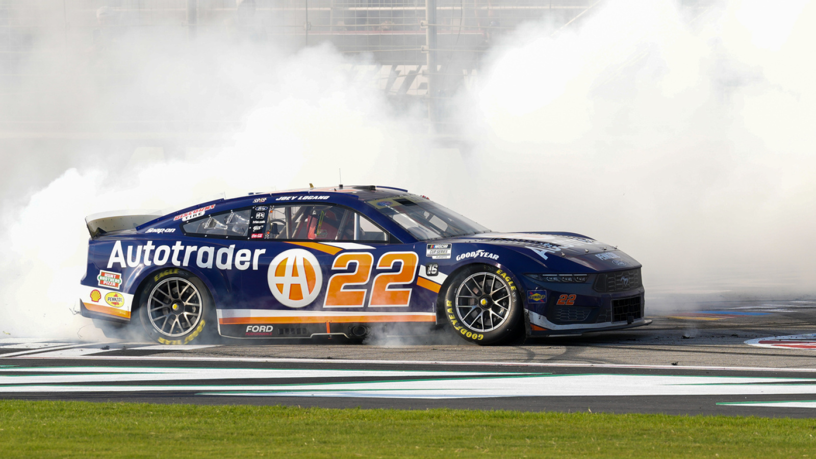 Atlanta doesn't disappoint as NASCAR playoff opener with eventful race