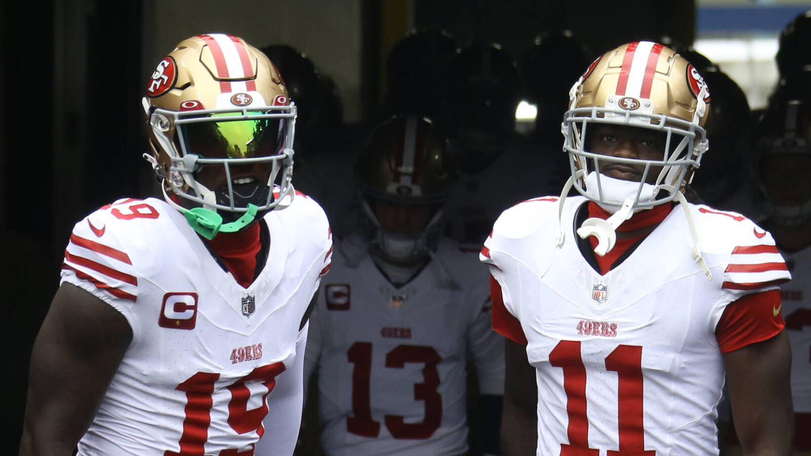 49ers GM has revealing comments on trade rumors involving team's star WRs