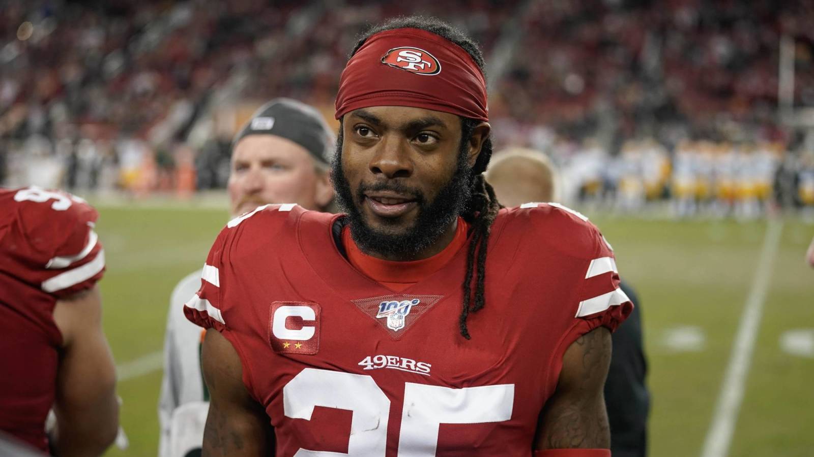 Richard Sherman Unhappy Browns Passed On 49ers Dc Robert Saleh Yardbarker