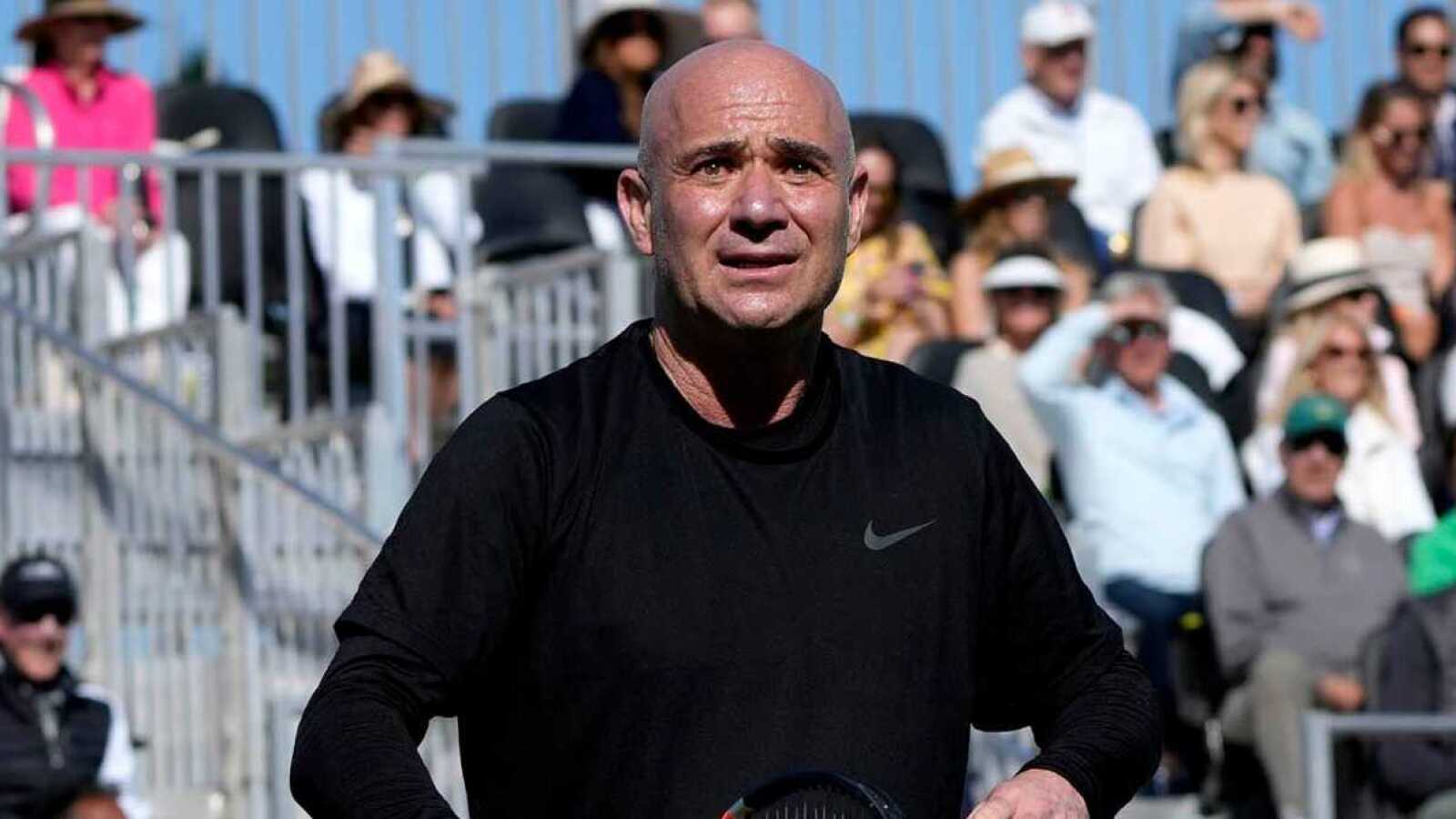Andre Agassi and Steffi Graf have a shared love of pickleball, but never break one cardinal rule
