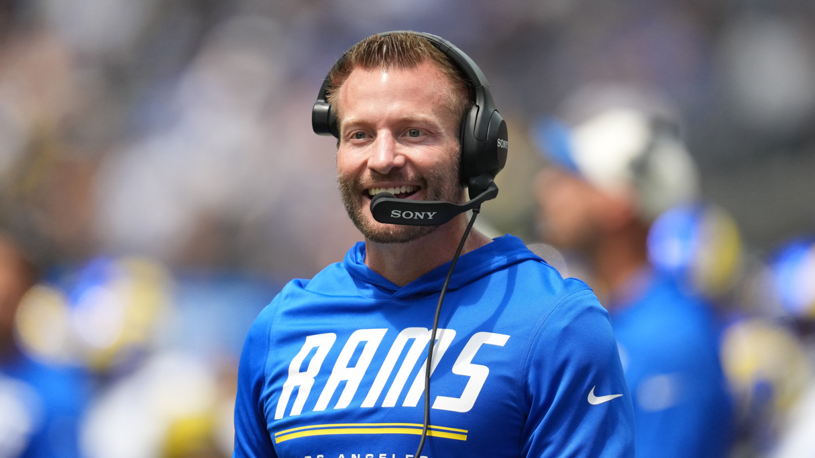 Sean McVay on NFL players returning to college: ‘I feel like I took a freakin’ gummy’