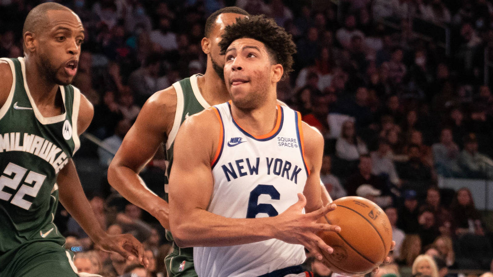 Knicks rookie Quentin Grimes out vs. Warriors due to COVID-19 protocols, one game after setting record