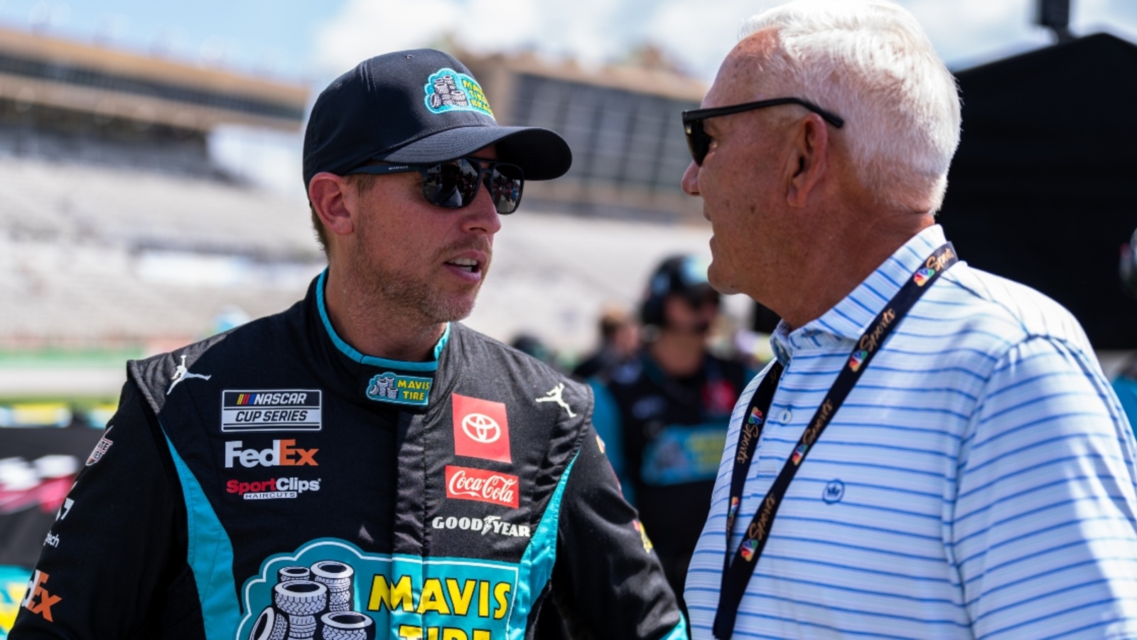 Denny Hamlin reacts to last-lap wreck, playoff concern after disappointing finish at Atlanta