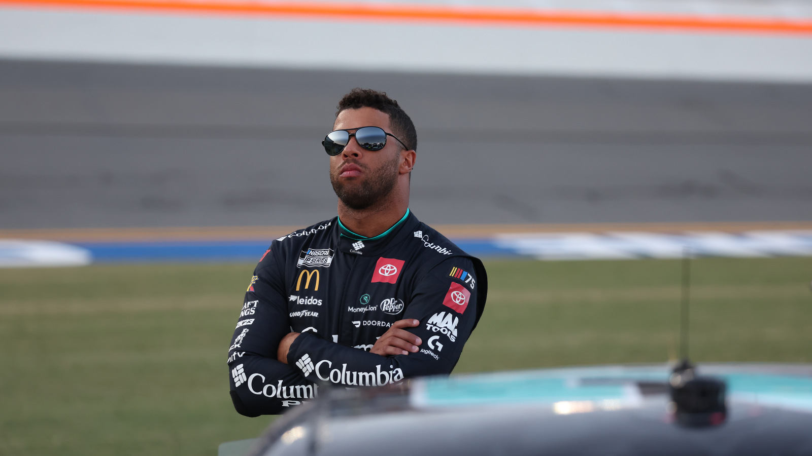 Bubba Wallace reacts to being playoff bound after ‘stressful week’