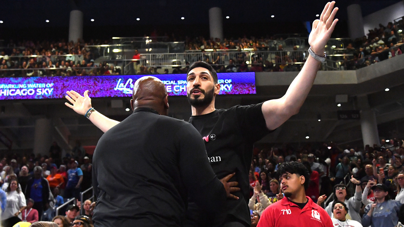 Enes Kanter Freedom ejected from Sky-Fever game after confrontation with Natasha Cloud