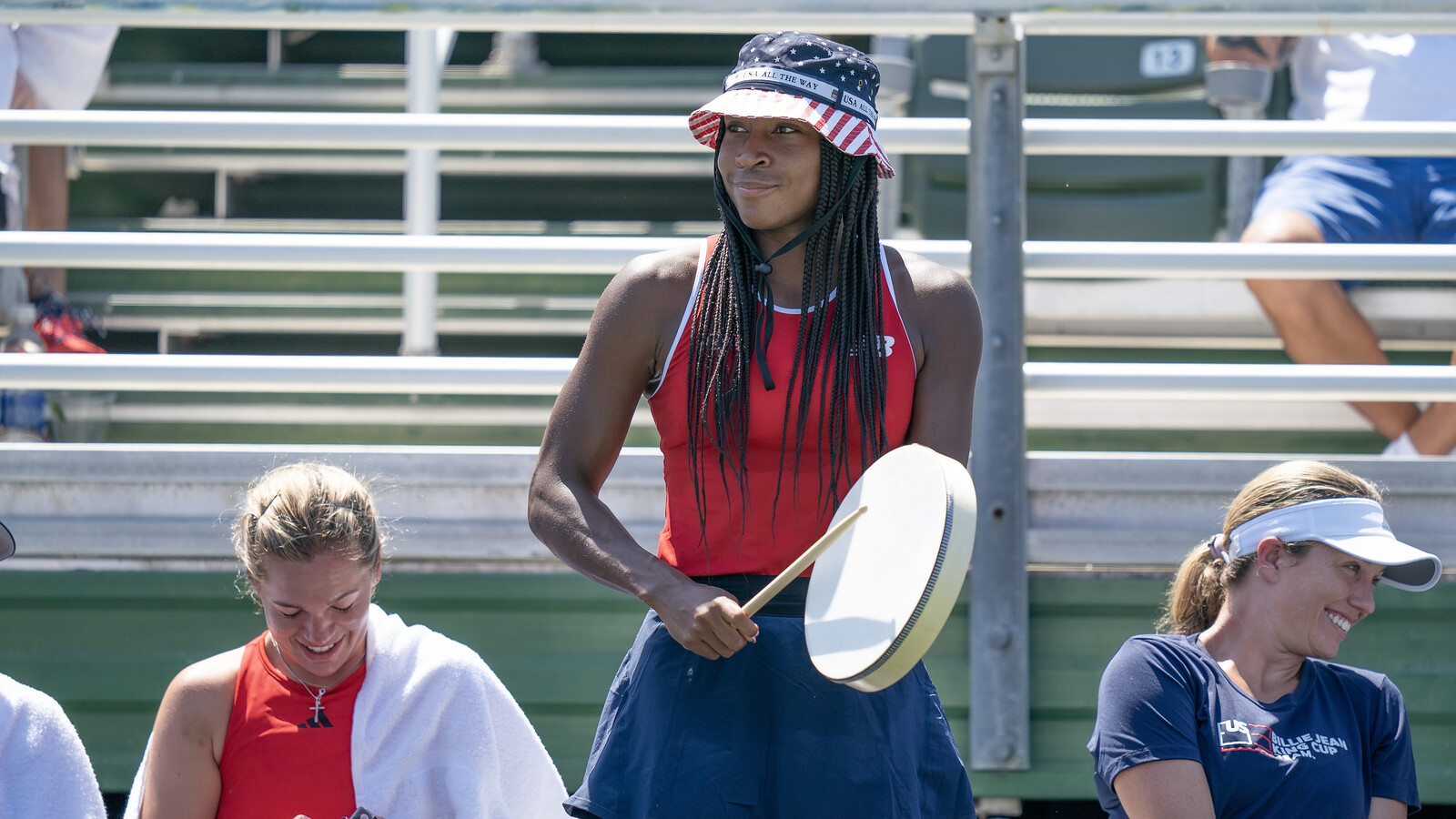 Gauff Gifts Her Signature Shoes To Every Ball Kid At Billie Jean King Cup