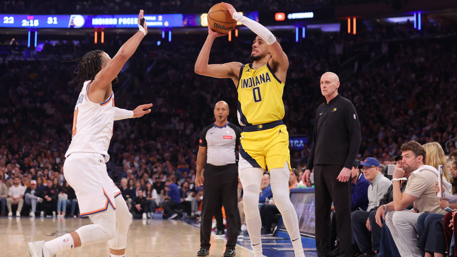 Pacers had insane first-half shooting percentage in Game 7 against Knicks