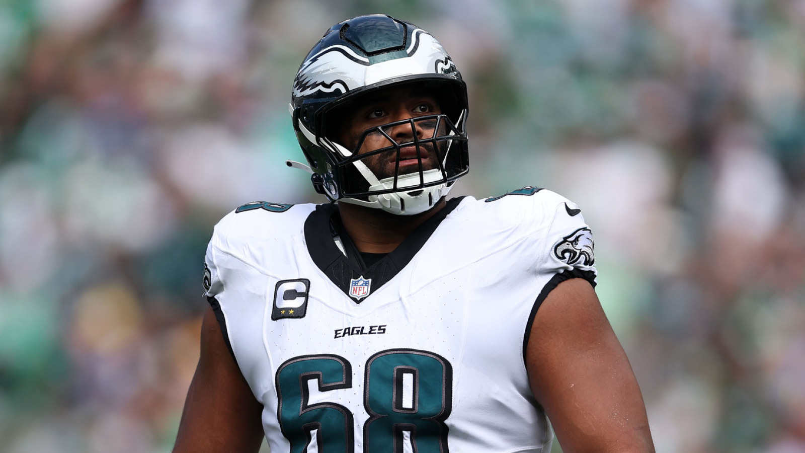 Jordan Mailata makes bold DeVonta Smith claim after Eagles trade A.J. Brown to Patriots