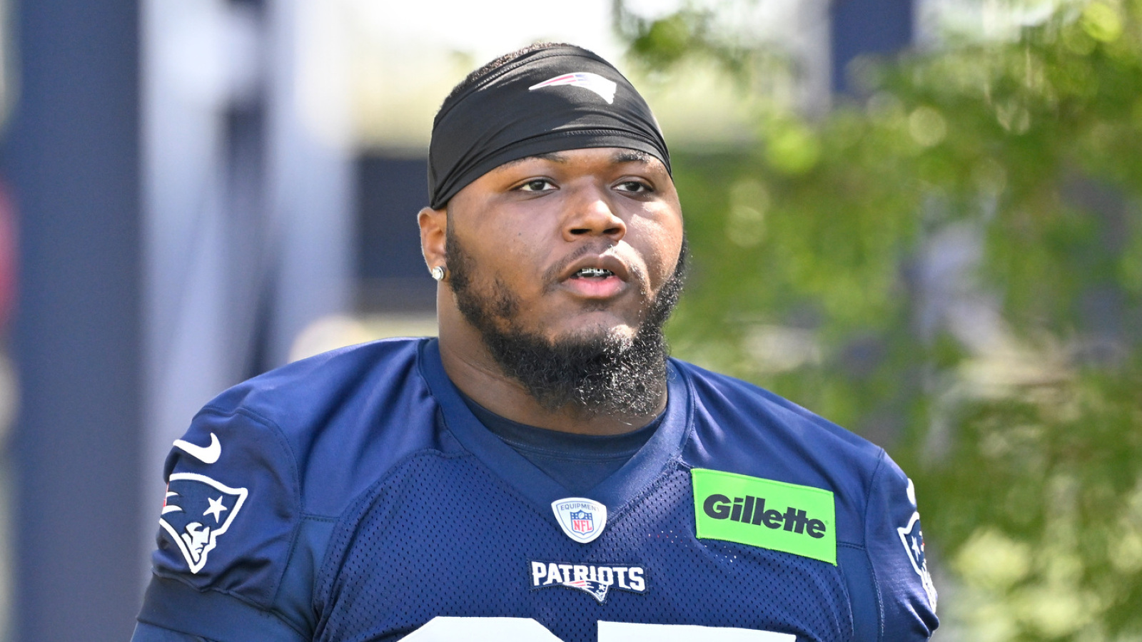 Patriots' Milton Williams shares vulgar message for Broncos after AFC Championship win