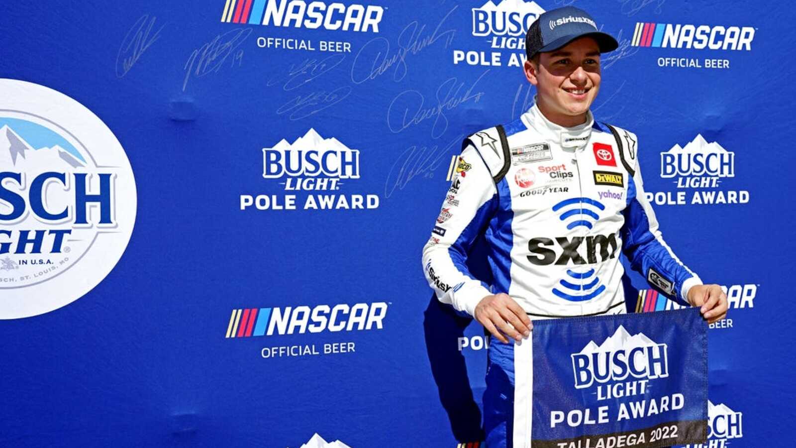 Notebook: Christopher Bell squeezes by Kyle Larson for the pole at Talladega