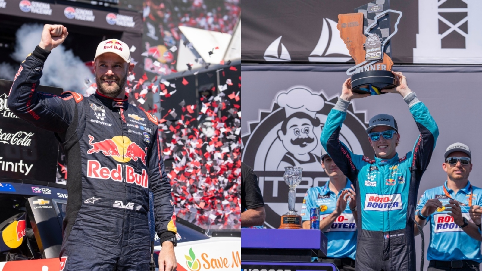 Shane van Gisbergen sends message to Connor Zilisch after winning NASCAR Cup Series Sonoma race