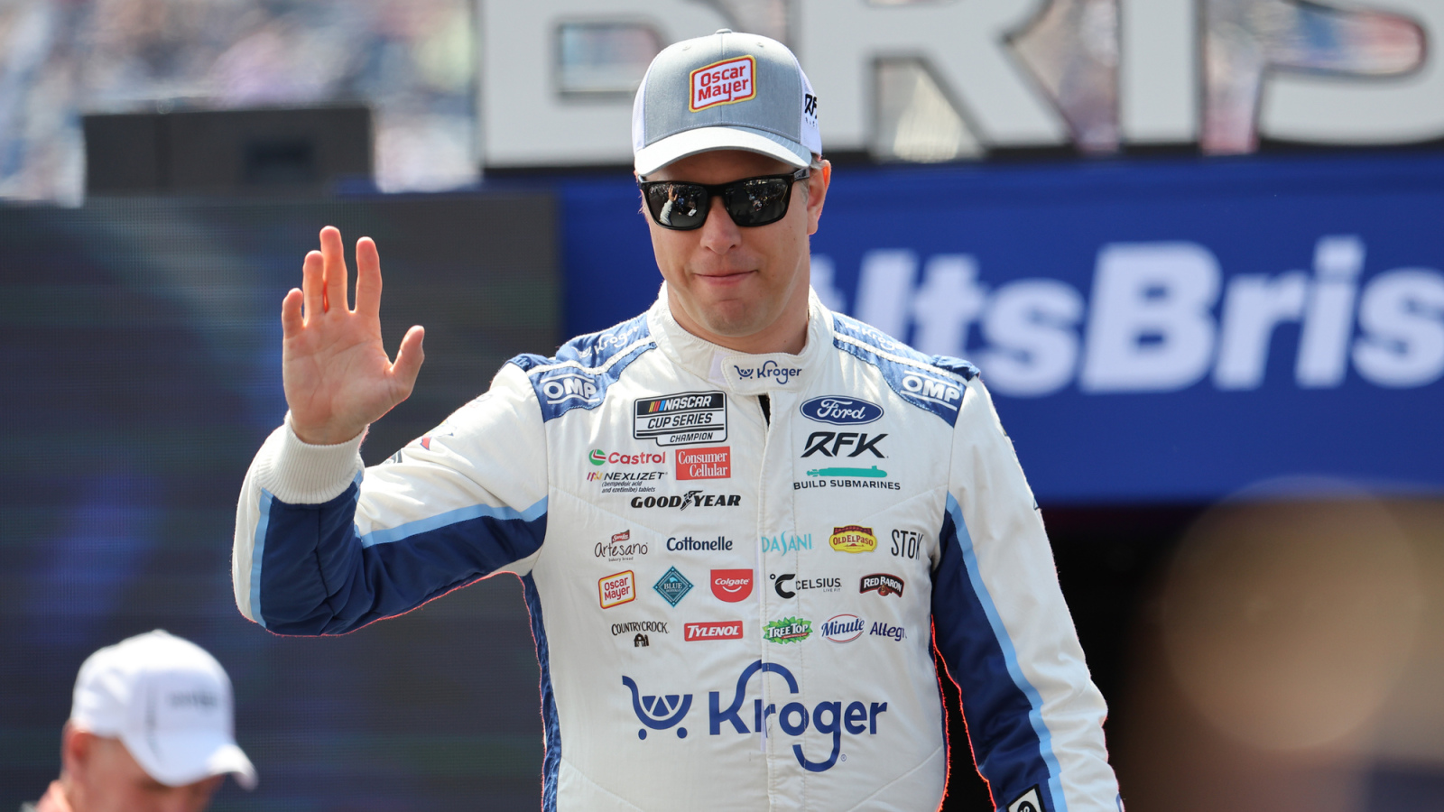 Watch: Brad Keselowski suffers blown tire from second in AdventHealth 400