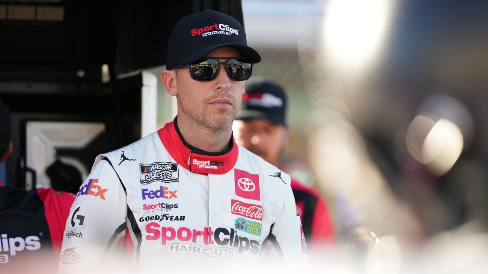 Kevin Harvick pushes back on Denny Hamlin post-race comments for Ross Chastain, Joey Logano playoff situation: ‘He’s way too smart’