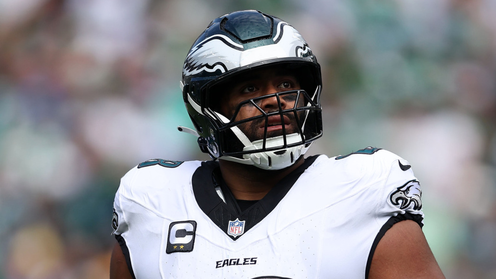 Why Jordan Mailata is glad Eagles finally traded A.J. Brown to Patriots