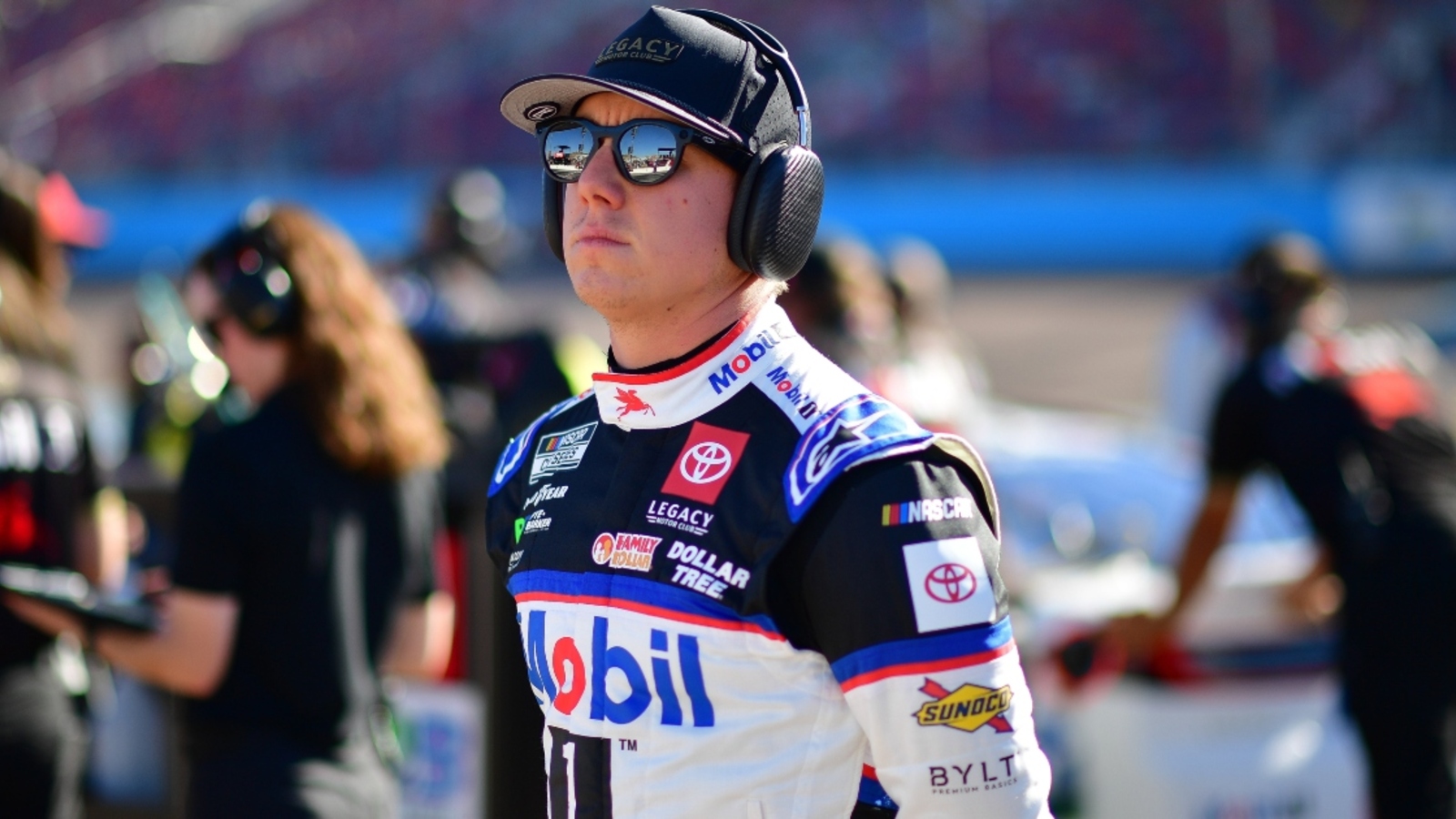 John Hunter Nemechek, Kamui Kobayashi put on NASCAR burnout show for Japanese fans